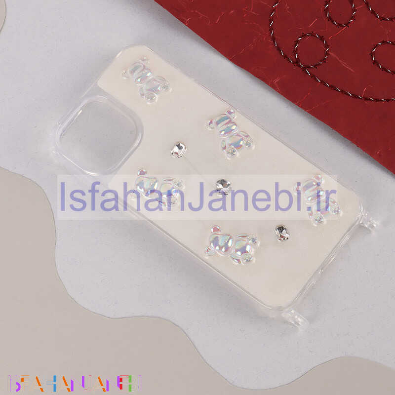 اصفهان جانبی-قاب اکلیلی Vip Max آیفون iPhone 15 نگین دار فانتزی