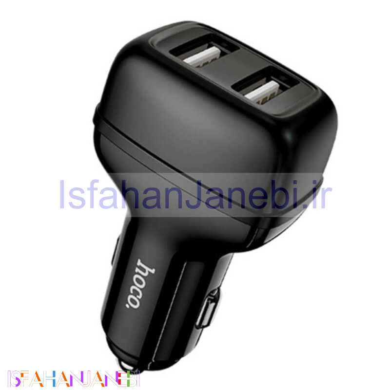 اصفهان جانبی-شارژر فندکی Hoco Z36 2.4A (گارانتی 12 ماهه)