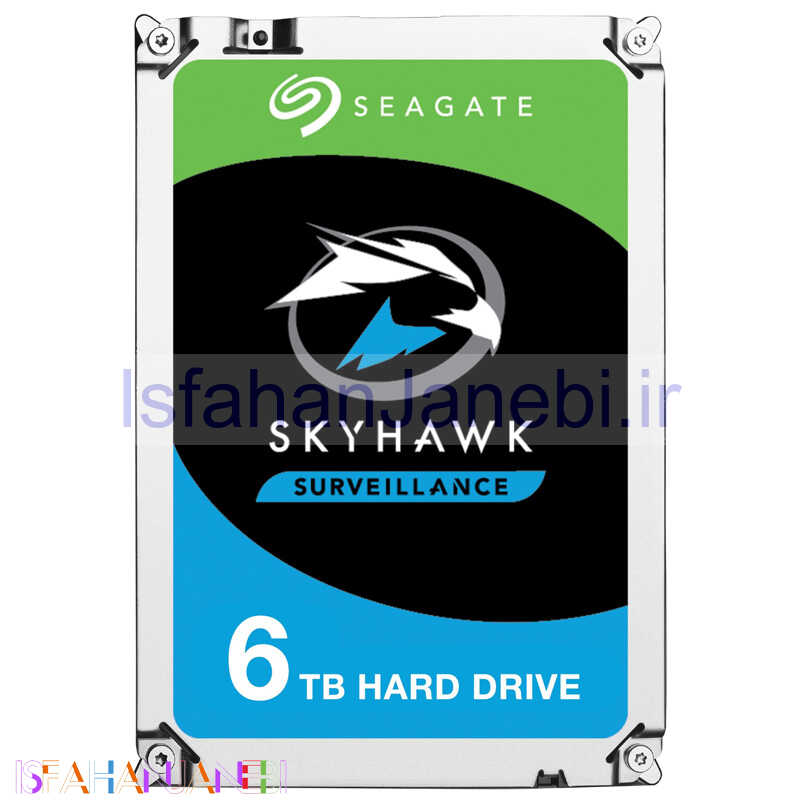 اصفهان جانبی-هارد اینترنال سیگیت Seagate SkyHawk Surveillance ST6000VX001 6TB SATA