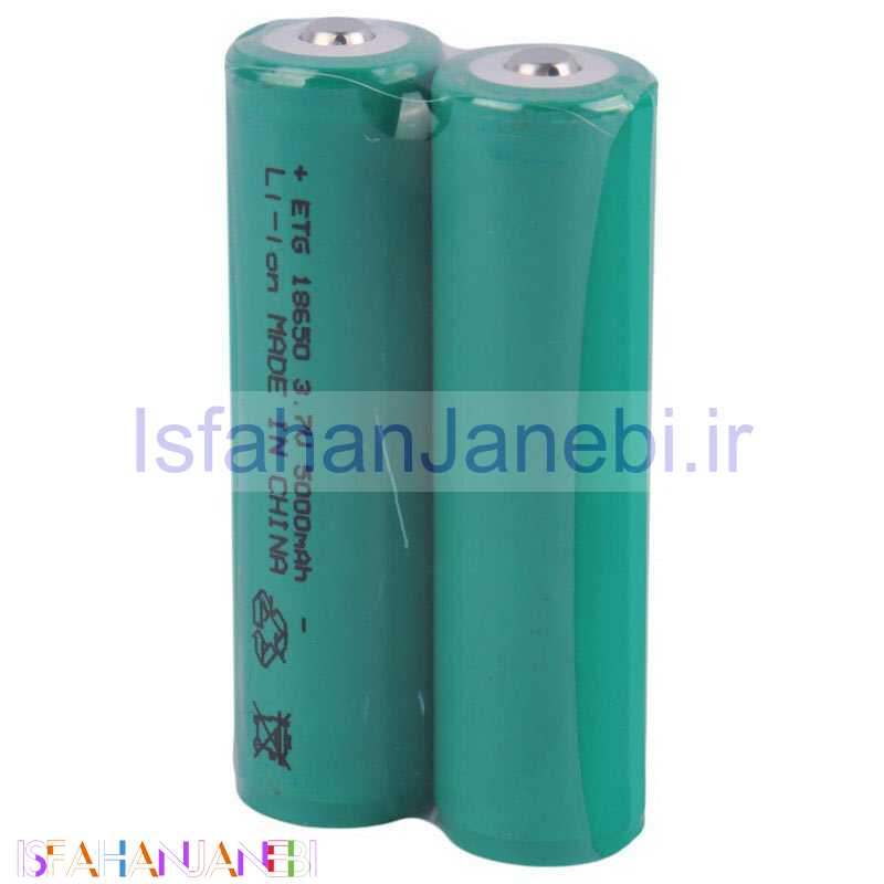 اصفهان جانبی-باتری لیتیوم استوانه ای Art 18650 5000mAh بسته 2 عددی
