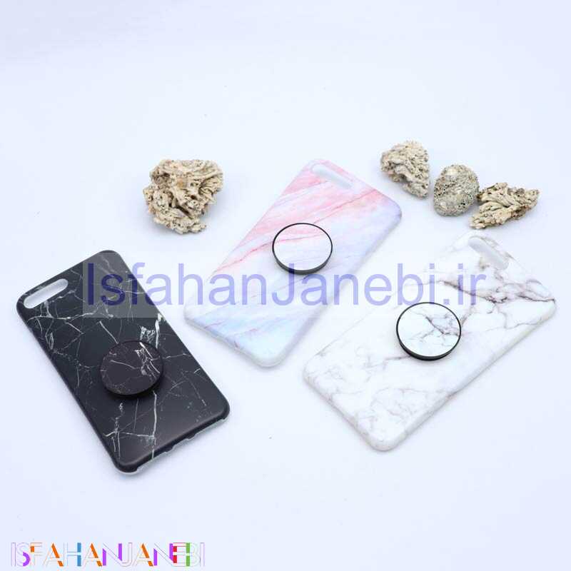 اصفهان جانبی-قاب سنگی پاپ سوکت دار کد3 آیفون iPhone 7 Plus / 8 Plus