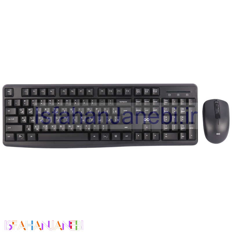 اصفهان جانبی-کیبورد و موس بی سیم فنتک&nbsp;GO WK894