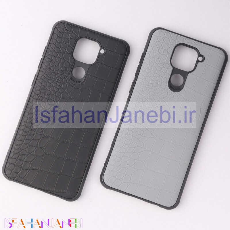 اصفهان جانبی-قاب چرمی کروکودیل Xiaomi Redmi Note 9 / Redmi 10x 4G