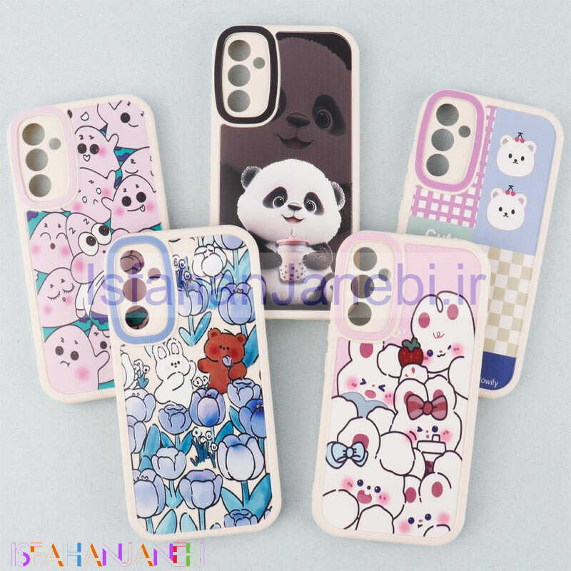 اصفهان جانبی-قاب طرح کارتونی محافظ لنزدار Samsung Galaxy A34