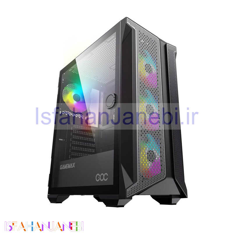 اصفهان جانبی-کیس کامپیوتر گیم مکس GameMax Brufen C1