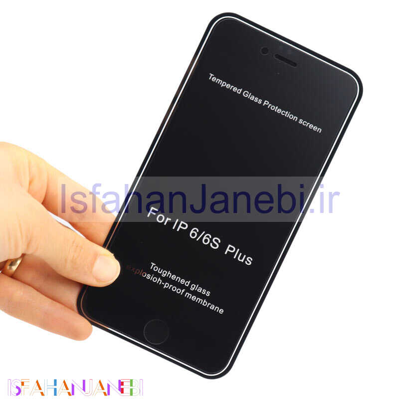 اصفهان جانبی-گلس تمام صفحه مات iPhone 6 Plus / 6s Plus