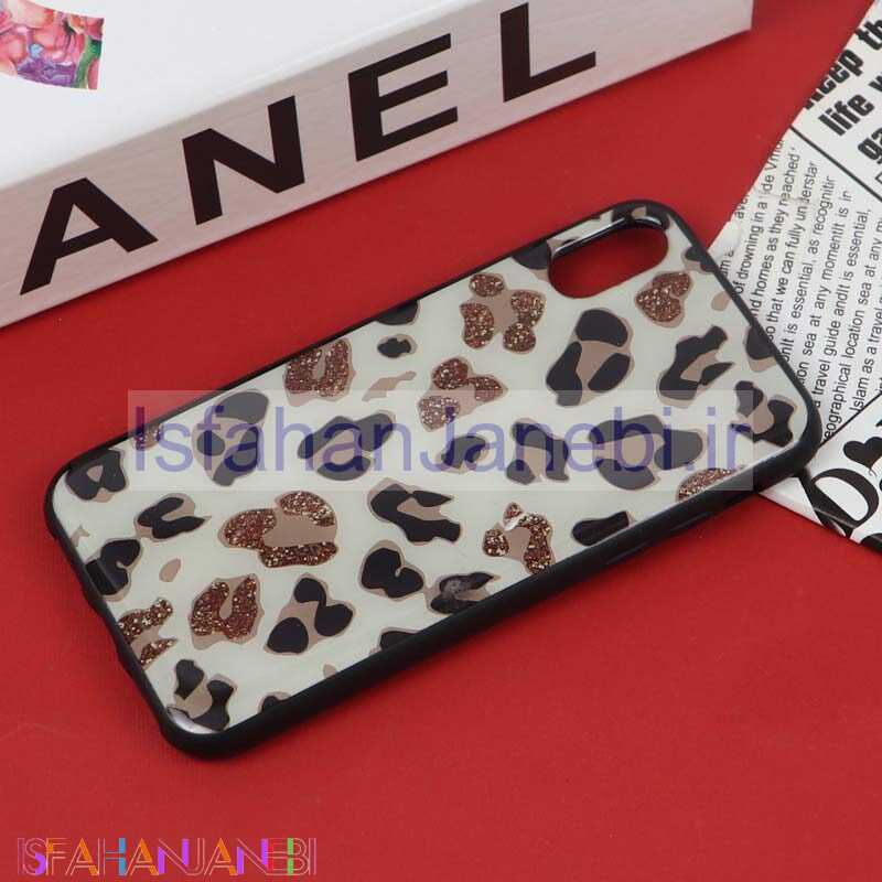 اصفهان جانبی-قاب PC TPU طرح پلنگی آیفون iPhone X/XS