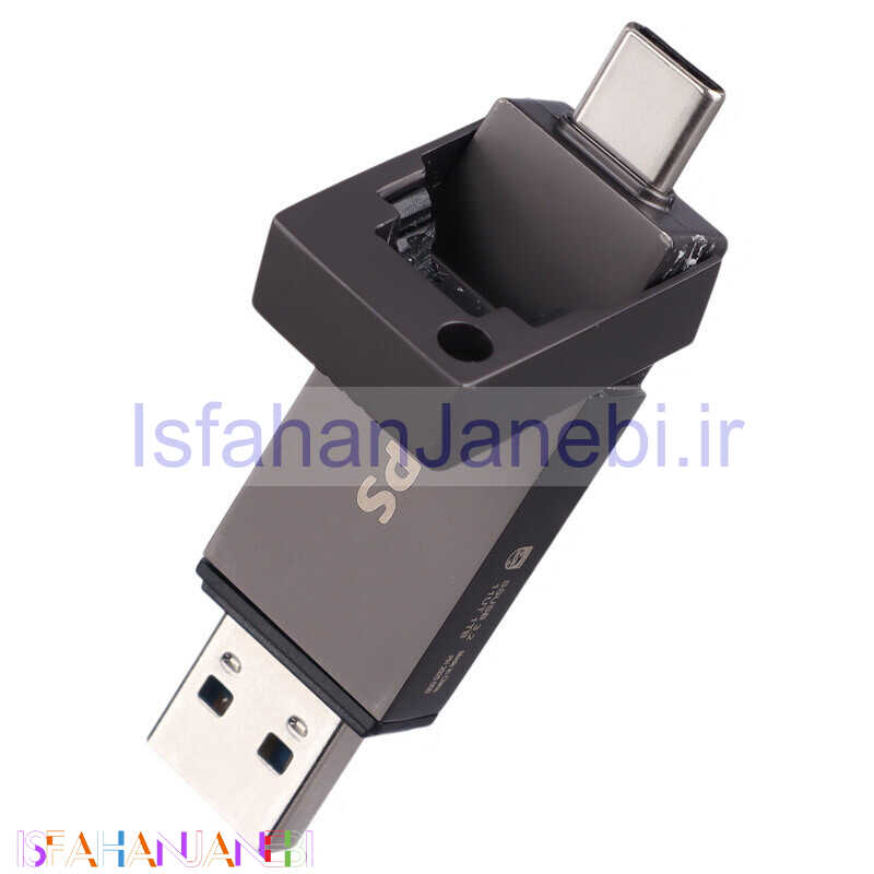اصفهان جانبی-فلش 1 ترابایت فیلیپس Philips USSD FM11UT001B/93 OTG Type-C USB3.2