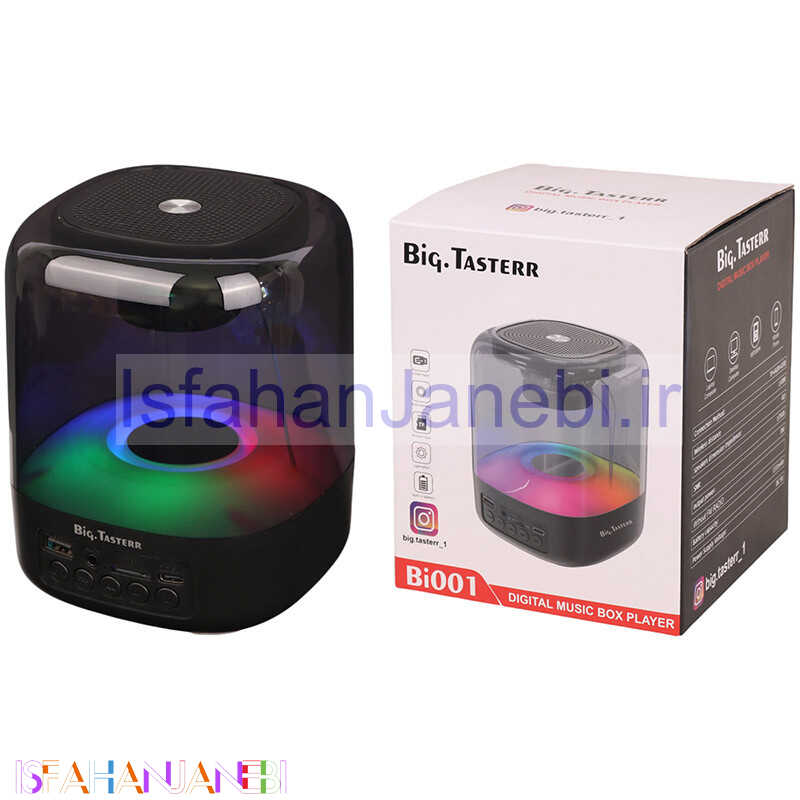 اصفهان جانبی-اسپیکر بلوتوثی Biq Tasterr BI001