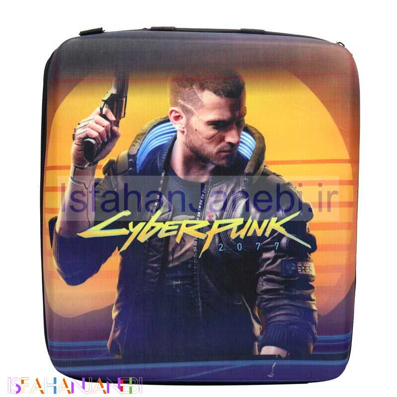 اصفهان جانبی-کیف کنسول بازی PS4 طرح Cyberpunk کد 1