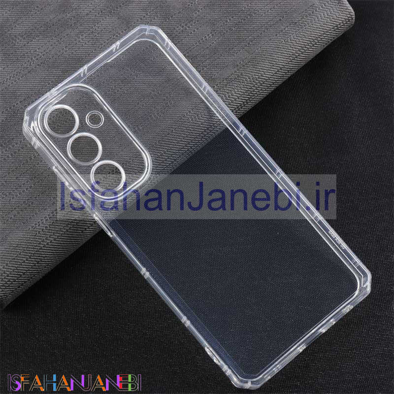 اصفهان جانبی-قاب ژله ای بی رنگ محافظ لنزدار Samsung Galaxy A35 / A55