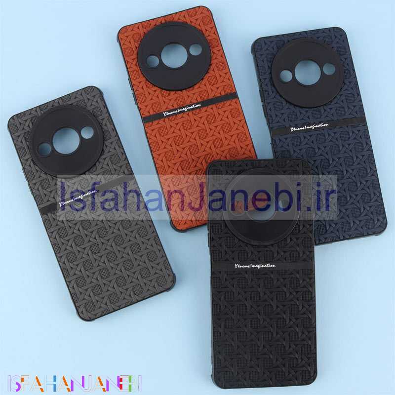 اصفهان جانبی-قاب ژله ای شیائومی Redmi A3 / A3X / Poco C61 طرح حصیری محافظ لنزدار Pro Camera