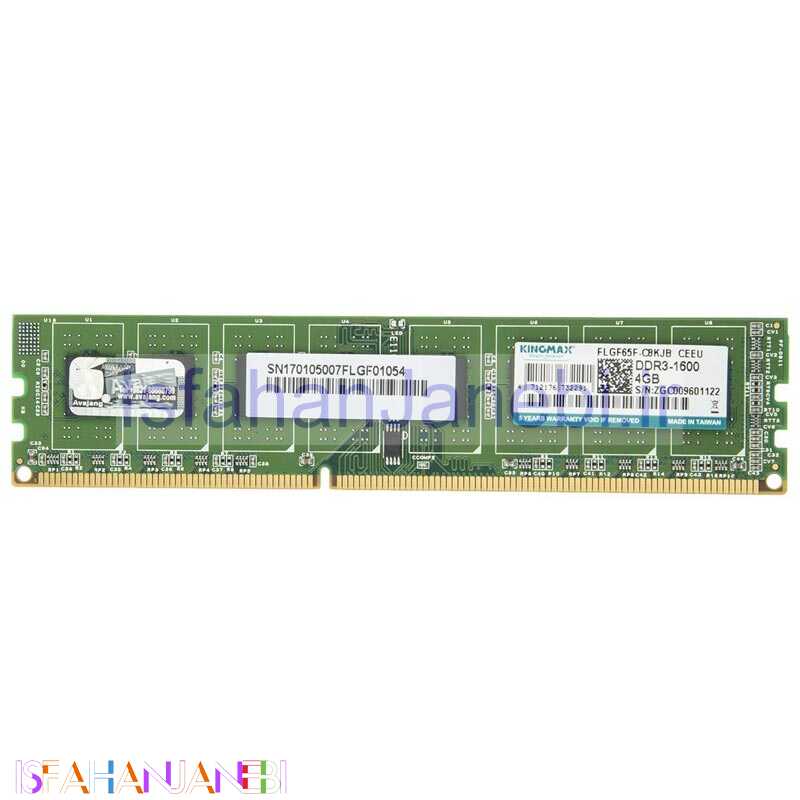 اصفهان جانبی-رم کامپیوتر Kingmax DDR3 4GB 1600MHz Single