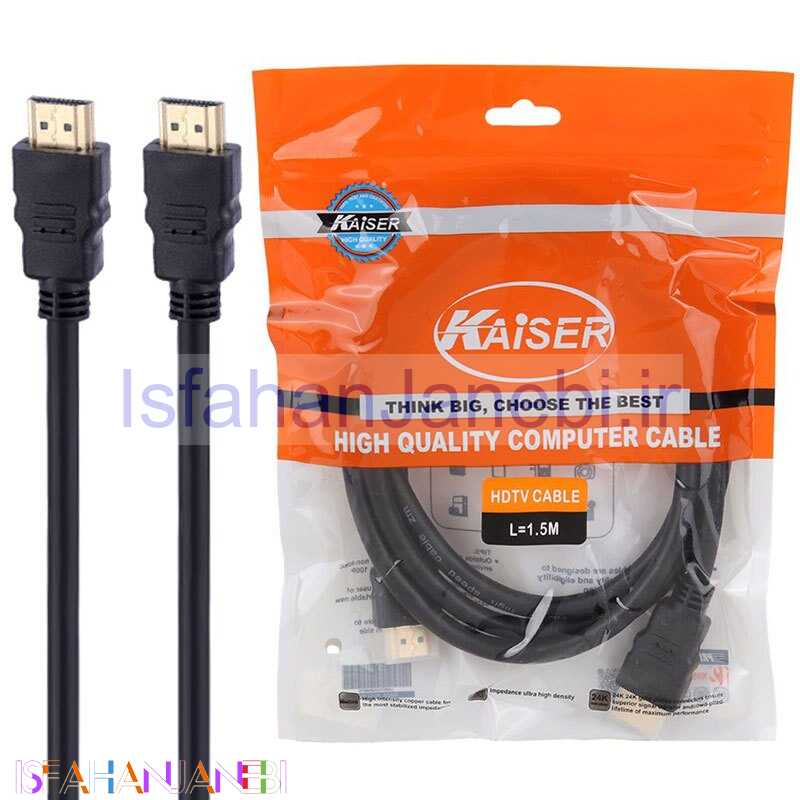 اصفهان جانبی-کابل HDMI کایزر Kaiser طول 1.5 متر کد 2