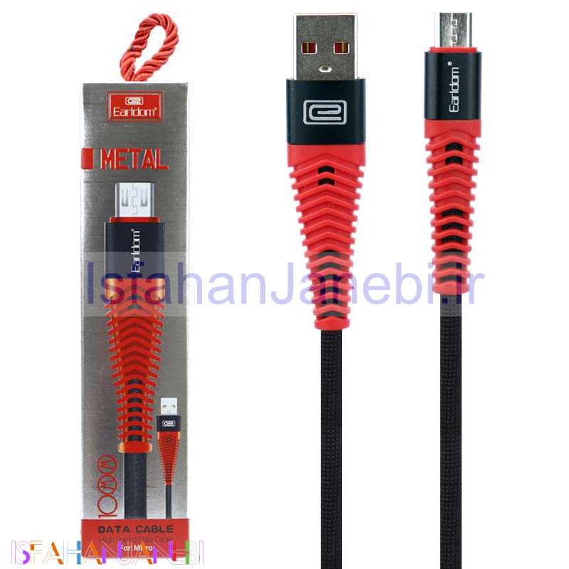 اصفهان جانبی-کابل میکرو یو اس بی Earldom EC-060m 1m روکش دار