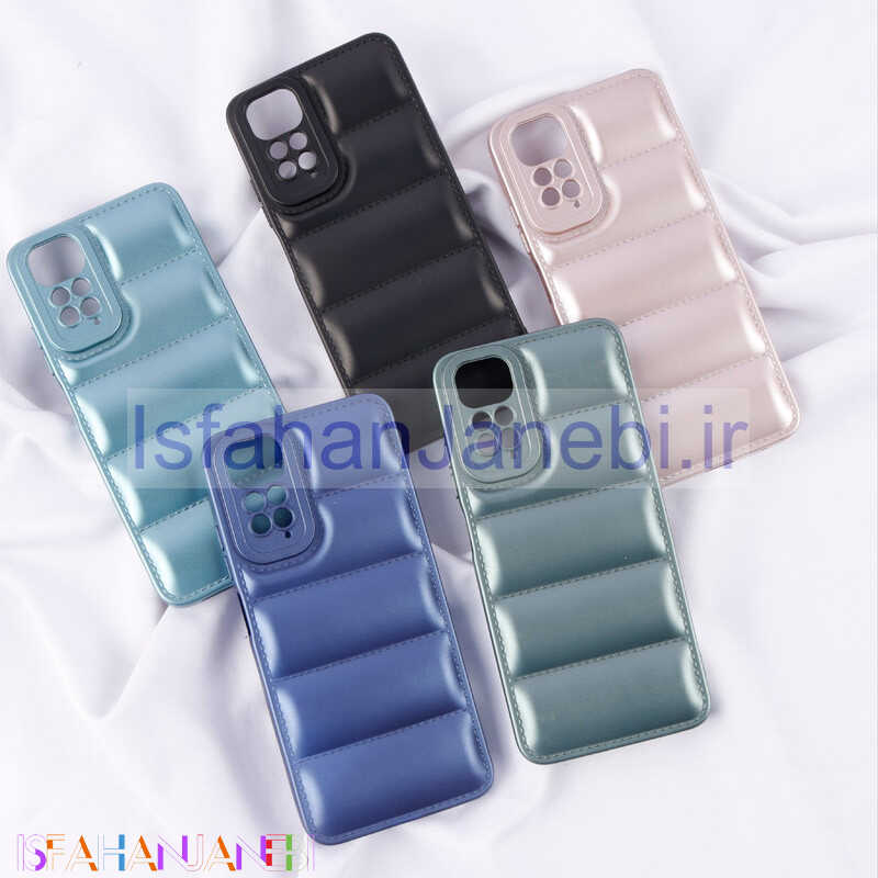 اصفهان جانبی-قاب پافر ژله ای براق محافظ لنزدار Xiaomi Redmi Note 11 / 11s