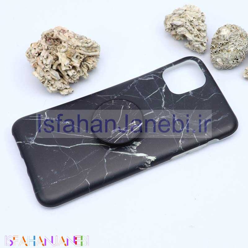 اصفهان جانبی-قاب سنگی پاپ سوکت دار کد3 آیفون iPhone 11 Pro Max