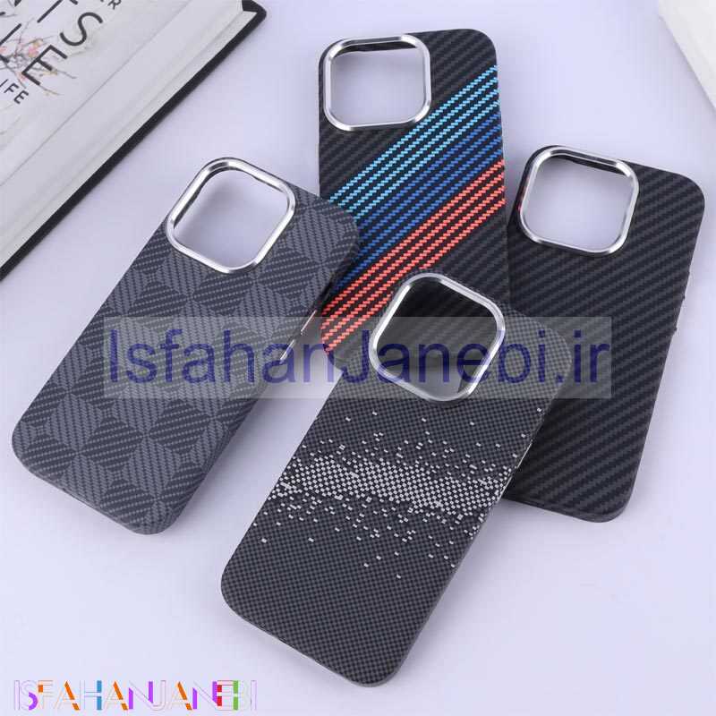 اصفهان جانبی-قاب مگ سیف Carbon آیفون iPhone 15 Pro