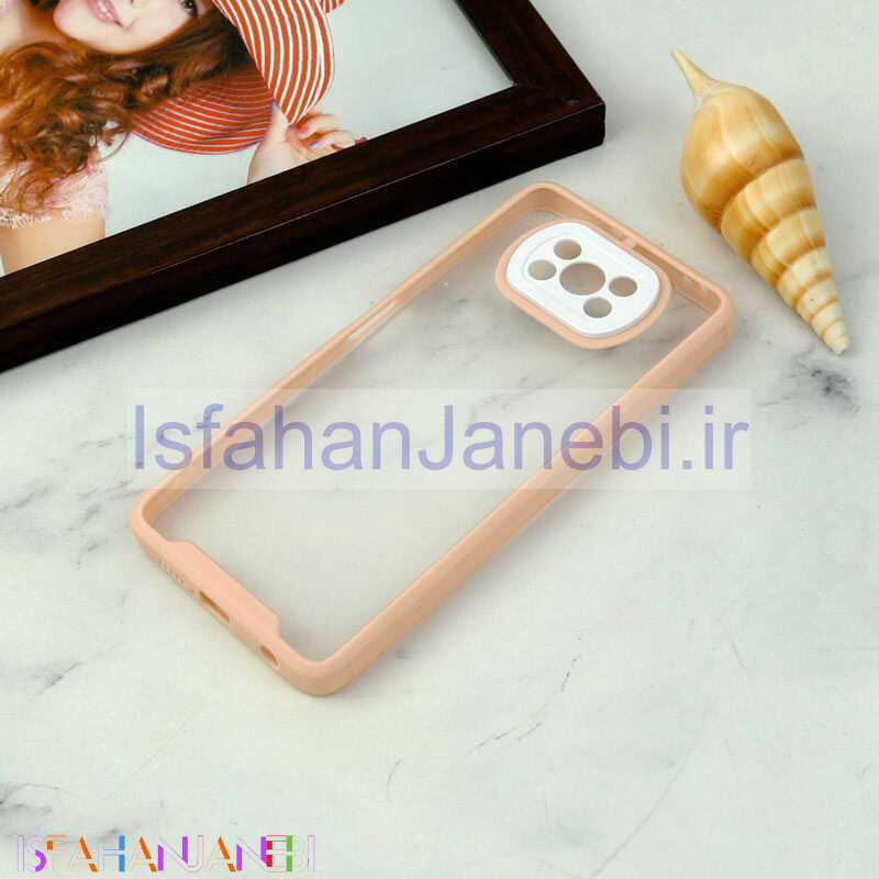 اصفهان جانبی-قاب ضد ضربه پشت شفاف Qsels محافظ لنزدار Xiaomi Poco X3