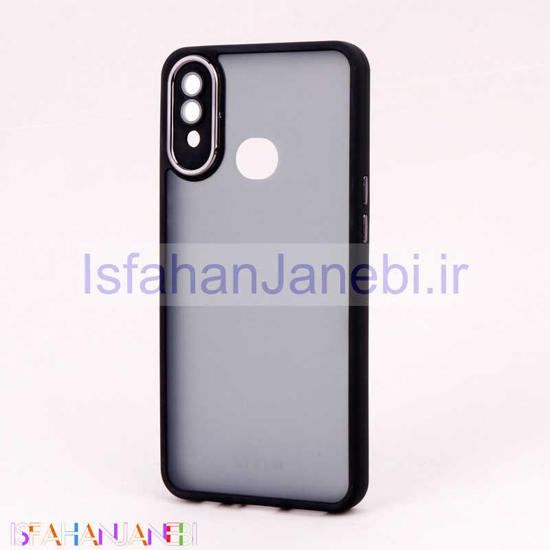 اصفهان جانبی-قاب PC متال ایرون مات محافظ لنزدار Samsung Galaxy A10s