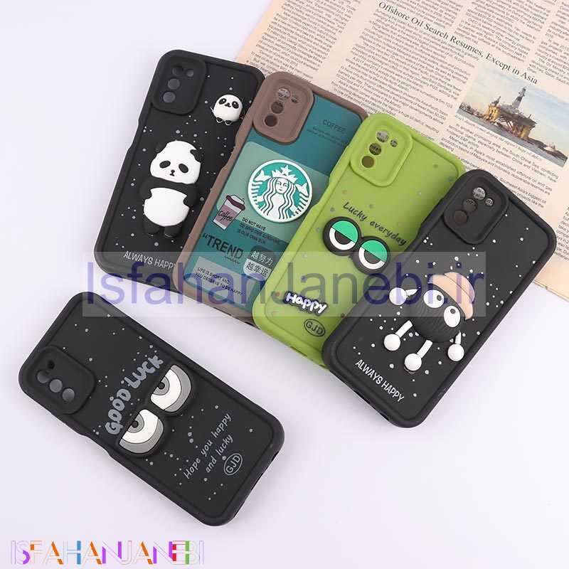 اصفهان جانبی-قاب سیلیکونی سولید سامسونگ Galaxy A02s / M02s / A03s محافظ لنزدار