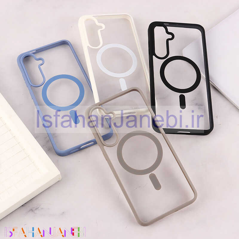 اصفهان جانبی-قاب PC مگ سیف سامسونگ Galaxy S24 FE دور رنگی