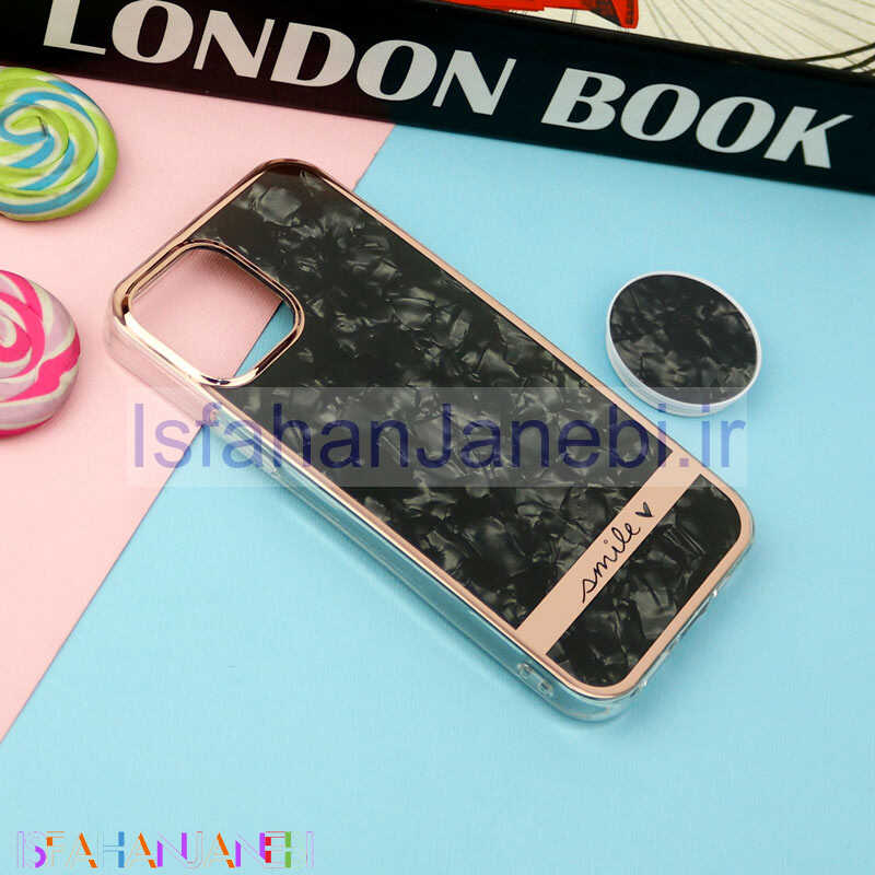 اصفهان جانبی-قاب IMD یخی گلدلاین + پاپ سوکت iPhone 12 Pro