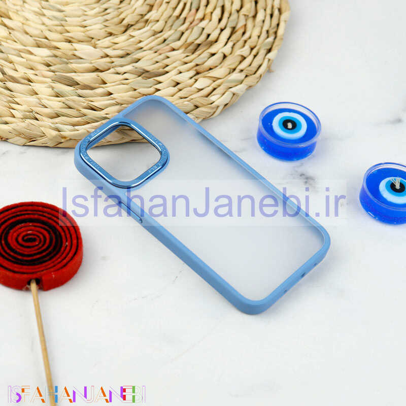 اصفهان جانبی-قاب پشت مات Q.Series دور لنز فلزی iPhone 13 Pro