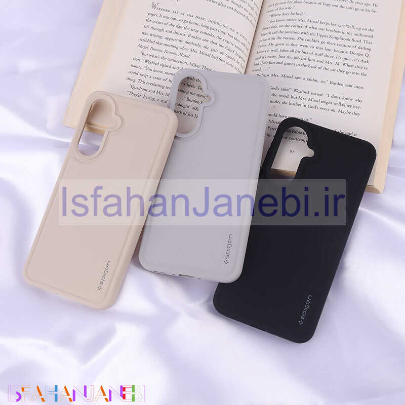 اصفهان جانبی-قاب سیلیکونی ژله ای Spigan سامسونگ Galaxy A56