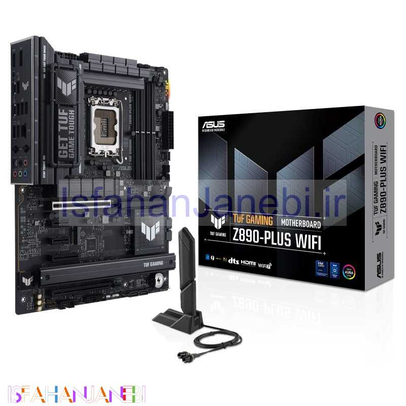 اصفهان جانبی-مادربرد ایسوس TUF GAMING Z890-Plus WIFI DDR5