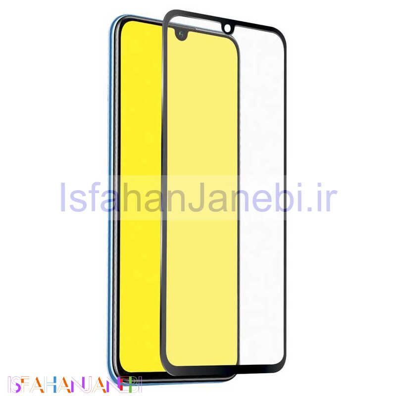اصفهان جانبی-گلس تمام چسب Samsung A70 مشکی