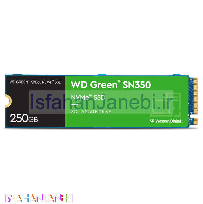 اصفهان جانبی-حافظه SSD وسترن دیجیتال Western Digital Green SN350 250GB M.2