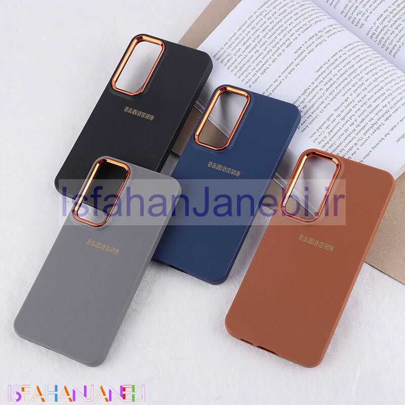 اصفهان جانبی-قاب ژله ای سامسونگ Galaxy S24 FE دور محافظ متال لوگودار