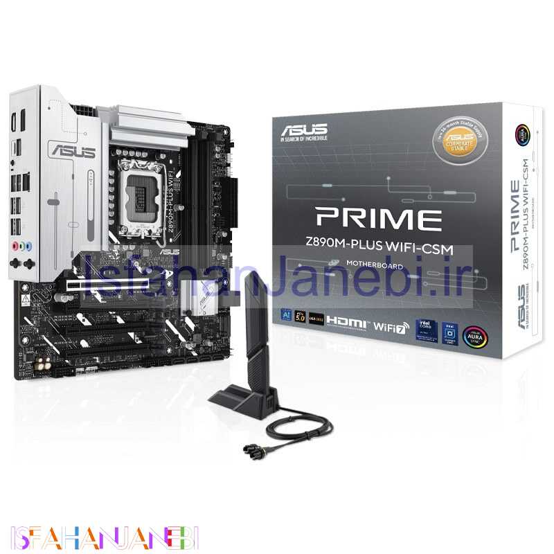 اصفهان جانبی-مادربرد ایسوس Prime Z890M-Plus WIFI-CSM DDR5