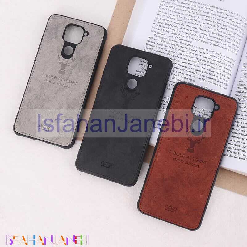 اصفهان جانبی-قاب چرمی A Bold Attempt شیائومی Redmi Note 9 / Redmi 10x 4G