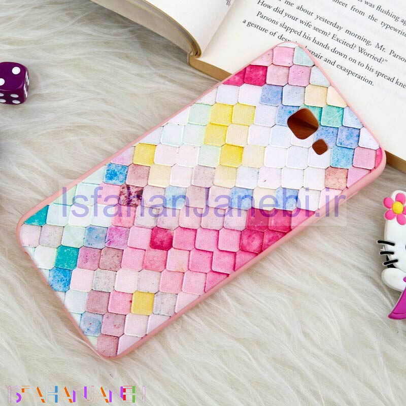 اصفهان جانبی-قاب فانتزی طرح دار صورتی کد1 سامسونگ Samsung Galaxy J4 Core