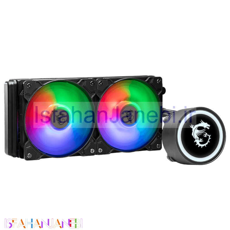 اصفهان جانبی-فن خنک کننده CPU ام اس آی MSI MAG CORELIQUID B240 RGB