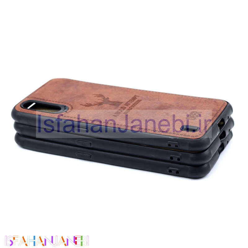 اصفهان جانبی-قاب چرمی طرح گوزن Samsung Galaxy A01