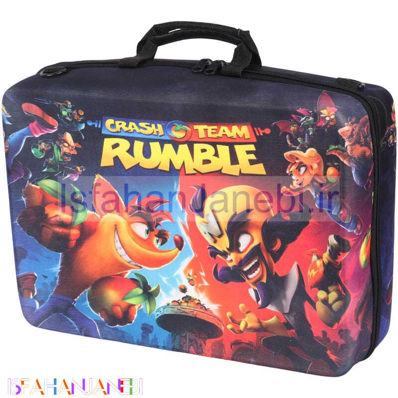 اصفهان جانبی-کیف کنسول بازی PS5 طرح Crash کد 6