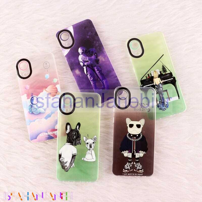 اصفهان جانبی-قاب ژله ای فانتزی محافظ لنزدار Samsung Galaxy A03 Core