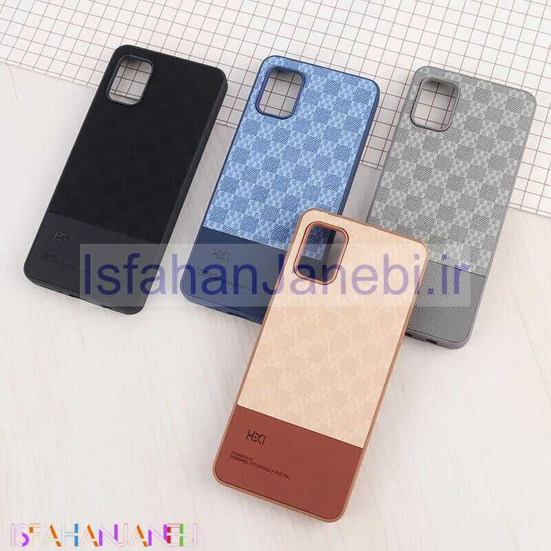 اصفهان جانبی-قاب چرمی HDCI سامسونگ Galaxy A31 دو تکه طرح دار