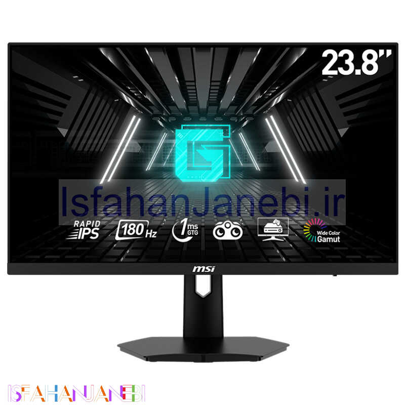 اصفهان جانبی-مانیتور گیمینگ ام اس آی G244F E2 سایز 23.8 اینچ