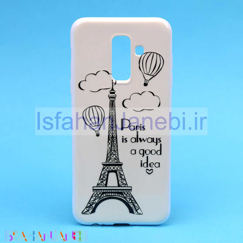 اصفهان جانبی-قاب فانتزی سفید طرح مختلف سامسونگ A6 Plus
