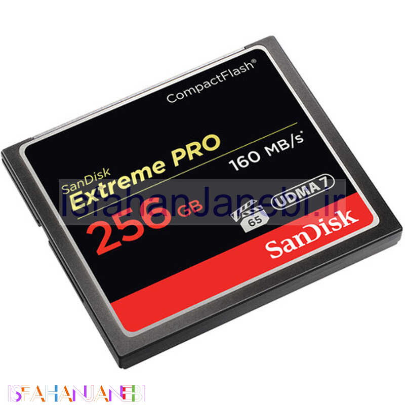اصفهان جانبی-رم سی اف 256 گیگ سن دیسک SanDisk Extreme Pro CF 160MB/s