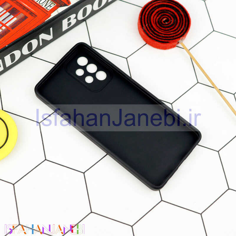 اصفهان جانبی-قاب سیلیکونی بولداگ محافظ لنزدار Samsung Galaxy A52 / A52s