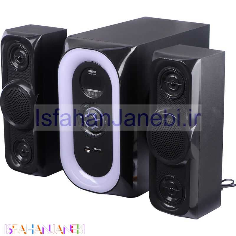 اصفهان جانبی-اسپیکر سه تکه بلوتوثی P-net Aniko M-205 + ریموت کنترل