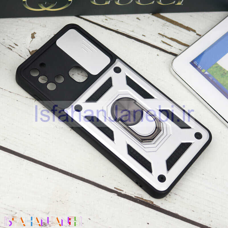 اصفهان جانبی-قاب ضد ضربه محافظ لنزدار کشویی هولدر دار بتمن Samsung A21s