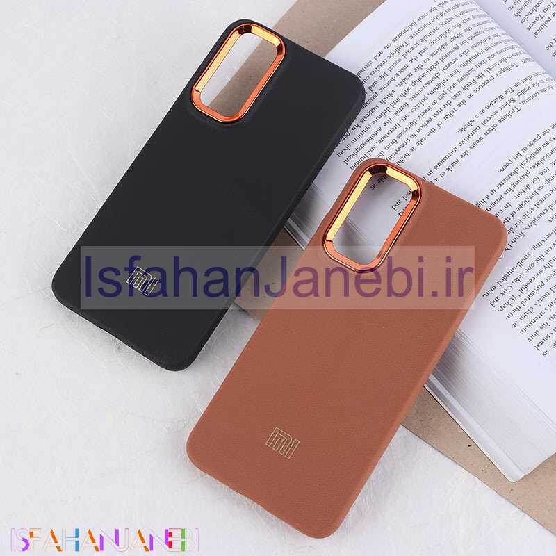 اصفهان جانبی-قاب ژله ای شیائومی Redmi Note 12S دور محافظ متال لوگودار