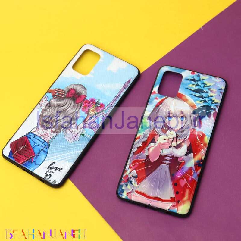 اصفهان جانبی-قاب فانتزی برجسته طرح دخترانه سامسونگ A31s سری H