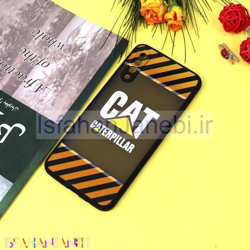 اصفهان جانبی-قاب PC مات محافظ لنزدار طرحدار CAT سامسونگ A30s / A50s